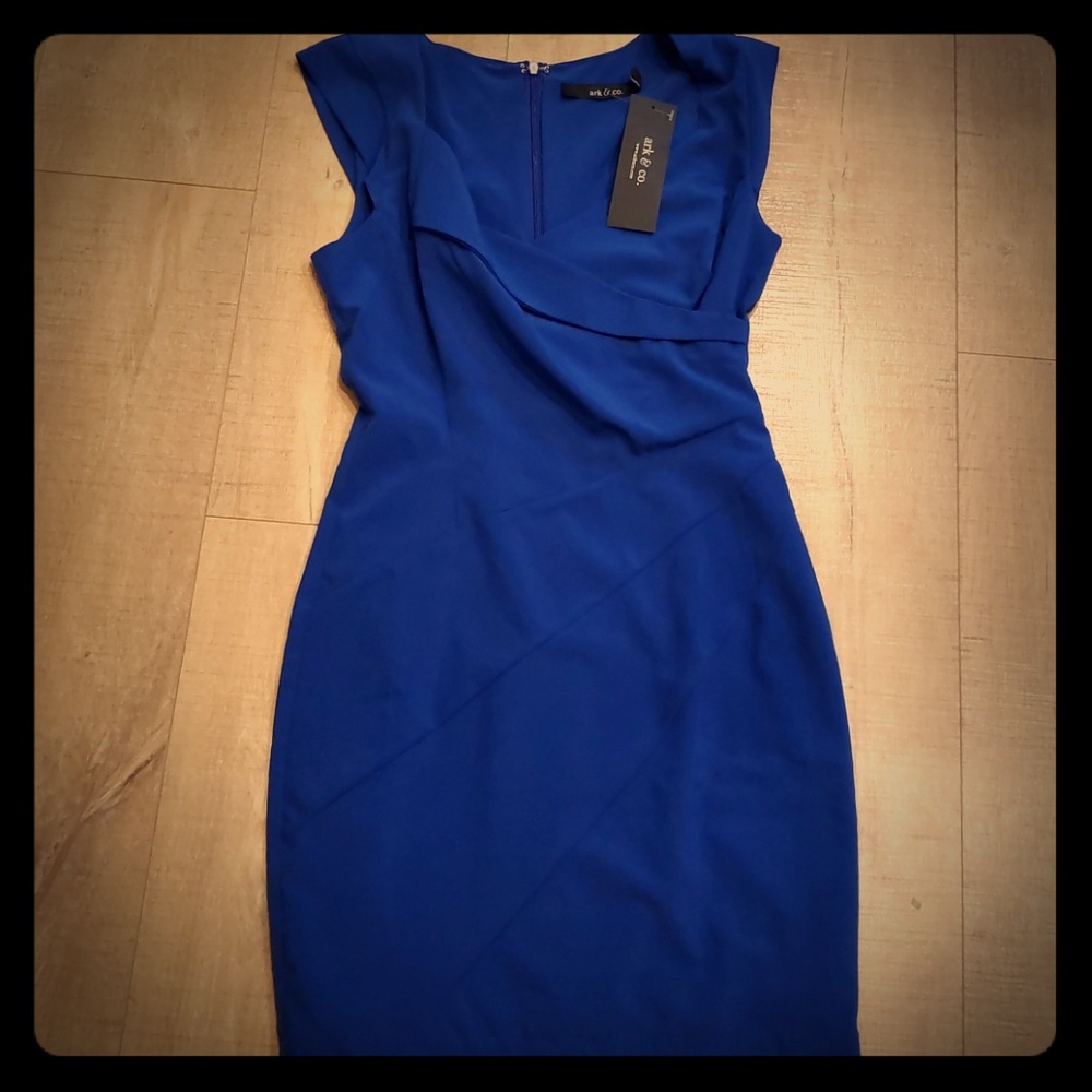 Blue Cocktail Dress